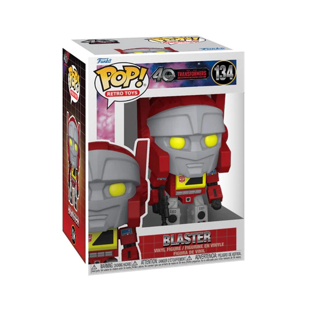 Funko pop transformers g1 blaster 80988 - Imagen 2