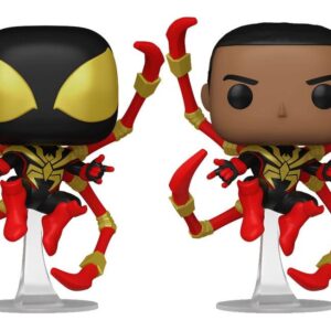 889698837538 | P/N: 83753 | Cod. Artículo: DSP0000026463 Funko pop marvel spider - man comics miles morales iron spider w - chase aleatorio