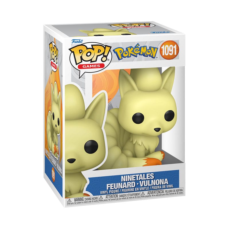889698863667 | P/N: 86366 | Cod. Artículo: MGS0000029067 Funko pop pokemon ninetales