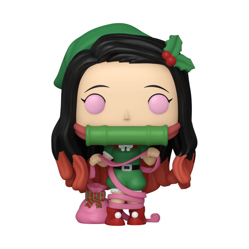 Funko pop demon slayer nezuko kamado (holiday) - Imagen 2