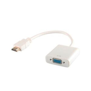 ADAPTADOR HDMI A VGA SAVIO CL-27/B BLANCO M/H 5901986044482 P/N:  | Ref. Artículo:
