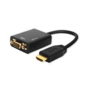 ADAPTADOR HDMI (M) A VGA (H) CON AUDIO SAVIO CL-23 5901986040026 P/N:  | Ref. Artículo: