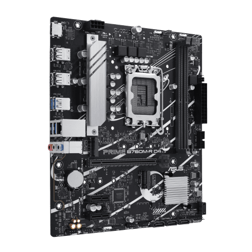 ASUS PRIME B760M-R D4 Intel B760 LGA 1700 micro ATX - Imagen 2