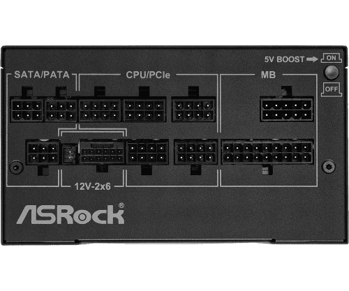 Asrock Phantom Gaming PG-850G unidad de fuente de alimentación 850 W 20+4 pin ATX ATX Negro - Imagen 4