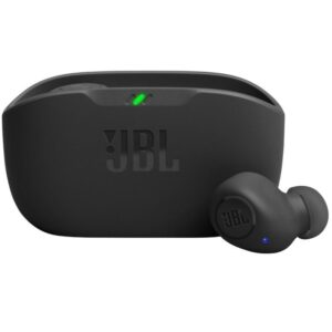 Auriculares Bluetooth JBL Vibe Buds con estuche de carga/ Autonomía 8h/ Negros 6925281961724 JBLVBUDSBLK JBL-AUR VIBE BUDS BK