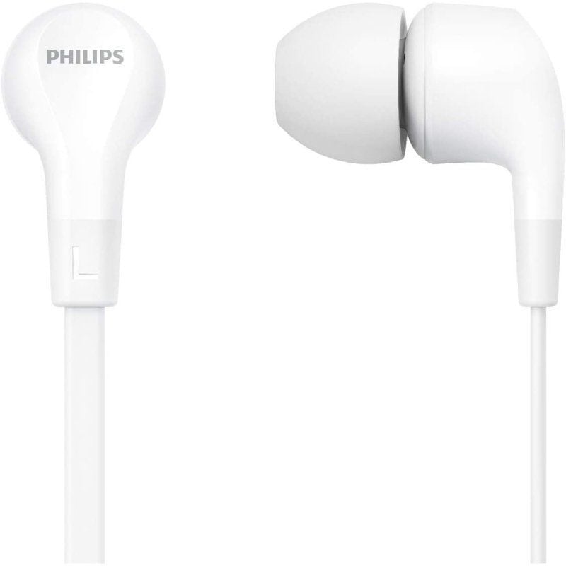 Auriculares Intrauditivos Philips TAE1105WT/ con Micrófono/ Jack 3.5/ Blancos - Imagen 2