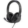 Auriculares Trust Ayda Max/ con Micrófono/ Jack 3.5/ Negros 8713439254600 25460 TRU-AUR AYDA MAX BK