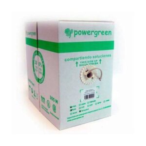 BOBINA DE CABLE PEPEGREEN CAT5e 100M FLEXIBLE 8436539914624 P/N:  | Ref. Artículo: