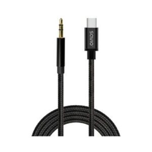 CABLE USB-C A MINI-JACK SAVIO CL-187 1M 5901986049579 P/N:  | Ref. Artículo: