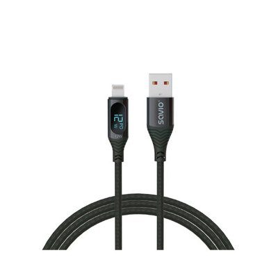 CABLE USB-C SAVIO CL-173 NEGRO 5901986047797 P/N: | Ref. Artículo: