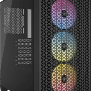 CAJA CORSAIR 3000D RGB AIRFLOW MID-TOWER NEGRA CC-9011255-WW 0840006610854 | P/N: CC-9011255-WW | Ref. Artículo: 1368409