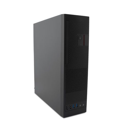 CAJA SEMITORRE/MICRO-ATX COOLBOX T360 SLIM 300W 80+ USB3.0 NEGRO - Imagen 6