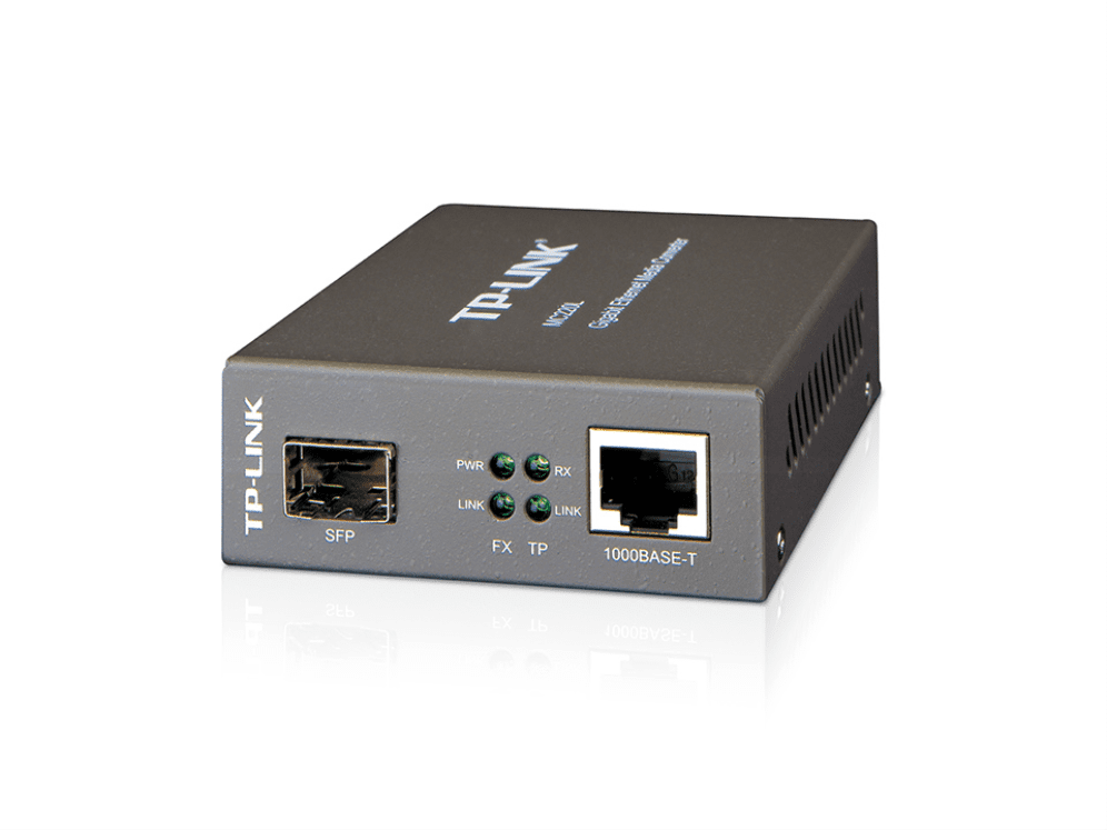 CONVERSOR MEDIOS TPLINK MC220L SFP - RJ45 GIGA 0