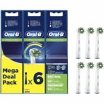 Cabezal de Recambio para cepillo Oral-B Pro Cross Action/ Pack 6 uds 8006540892855  ORAB-PAE-CAB PRO CA 6U
