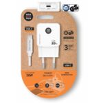 Cargador de Pared Tech One Tech TEC2221/ 1xUSB Tipo-C + Cable USB Tipo-C/ 20W/ Blanco 8436546594642 TEC2221 TOT-CAR TEC2221