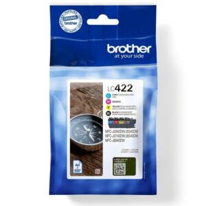 Cartucho de Tinta Original Brother LC422VAL Multipack/ Cian/ Magenta/ Amarillo/ Negro 4977766816793 LC422VAL BRO-C-LC422VAL