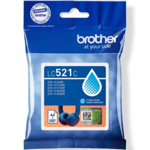 Cartucho de Tinta Original Brother LC521C/ Cian 4977766839204 LC521C BRO-C LC521C