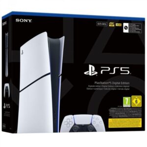 Consola Sony Playstation 5 - PS5 Slim Digital 825GB/ Incluye Mando Dual Sense/ Chassis E 711719020837  SONY-PS5 SLIM DIGITAL