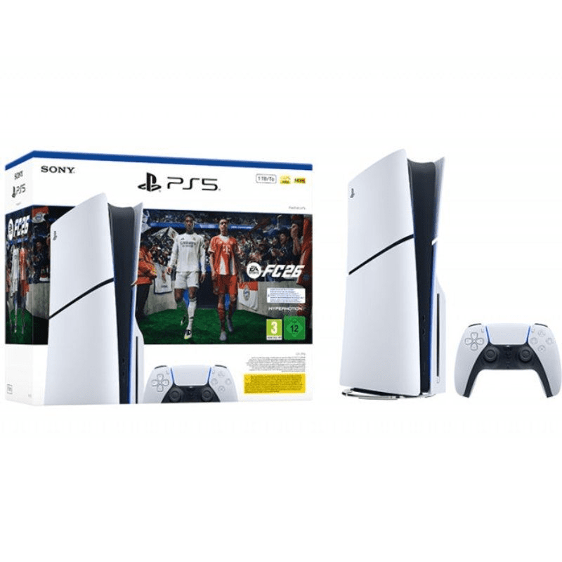 Consola Sony Playstation 5 - PS5 Slim Estándar 1TB/ Incluye Mando Dual Sense y Código de Juego EA Sports FC 26/ Chassis E - Imagen 2