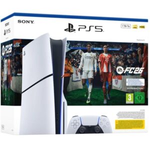 Consola Sony Playstation 5 - PS5 Slim Estándar 1TB/ Incluye Mando Dual Sense y Código de Juego EA Sports FC 26/ Chassis E 711719021780  SONY-PS5 SLIM FC26