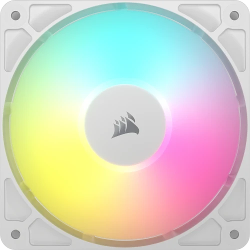 Corsair RS120 ARGB Carcasa del ordenador Ventilador 12 cm Blanco 3 pieza(s) - Imagen 2