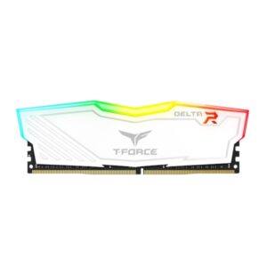 DDR4 TEAMGROUP T-FORCE DELTA RGB 8GB X2 3200 BLANCO 0765441654587 TF4D416G3200HC16FDC01
