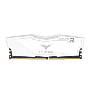 DDR4 TEAMGROUP T-FORCE DELTA RGB 8GB X2 3600 BLANCO 0765441651760 TF4D416G3600HC18JDC01
