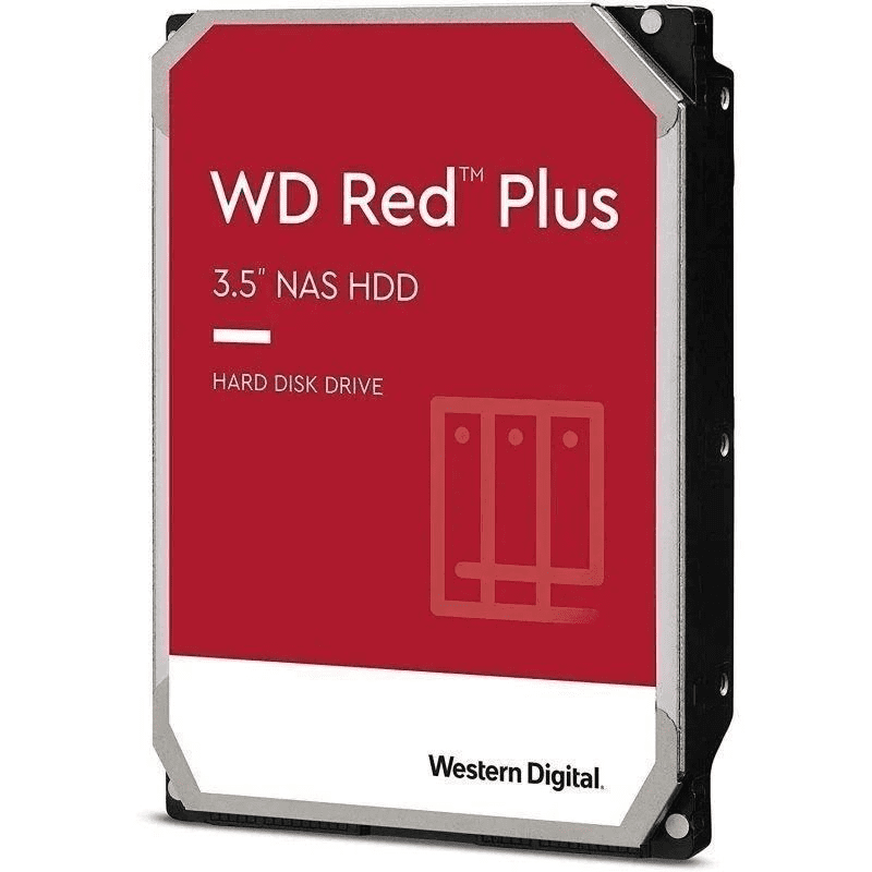 Disco Duro Western Digital WD Red Plus NAS 2TB/ 3.5"/ SATA III/ 64MB WD20EFPX-71C4TN0 WD-HDD RD PLUS NAS 2TB V3
