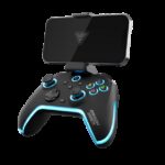 Dragonshock Aurora Plus Negro Bluetooth/RF/USB Gamepad Analógico/Digital Android