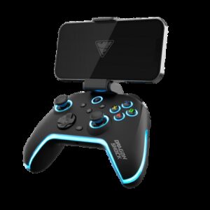 Dragonshock Aurora Plus Negro Bluetooth/RF/USB Gamepad Analógico/Digital Android