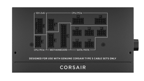 FUENTE ALIMENT. CORSAIR RM1000X SHIFT 80+ GOLD SHIFTED MODULAR 1000 WATT PCIE 5.1 ATX 3.1 CP-9020300-EU - Imagen 4