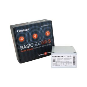 FUENTE ALIMENTACION 500W COOLBOX 500GR-S 3SATA 8CM SFX 8436556140617 P/N: FALCOO500SGR | Ref. Artículo: FA500GRSC