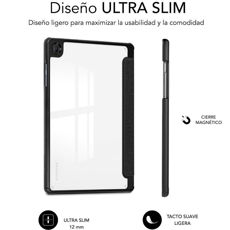 Funda Subblim Clear Shock Case para Samsung A11+/ Negra - Imagen 5