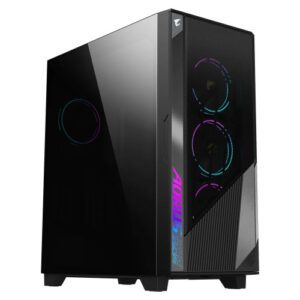 GIGABYTE GB-AC500G ST carcasa de ordenador Midi Tower Negro 4719331553067 | P/N: GB-AC500G ST | Ref. Artículo: 1386170