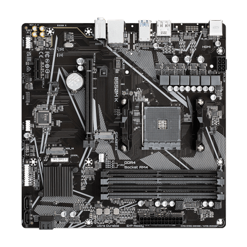 Gigabyte B550M K 1.0 placa base AMD B550 Zócalo AM4 micro ATX - Imagen 4