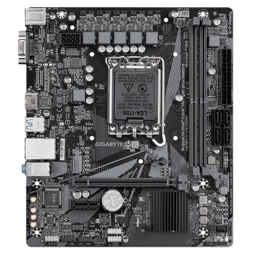 Gigabyte H610M H V3 DDR4 placa base Intel H610 Express LGA 1700 micro ATX - Imagen 2