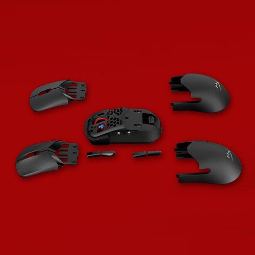 HP HyperX Pulsefire Saga Pro: ratón gaming inalámbrico (negro) - Imagen 4