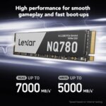 LEXAR INTERNAL SSD NQ780 PCIE GEN 4X4 1TB 0843367137008 | P/N: LNQ780X001T-RNNNG | Ref. Artículo: 1400446