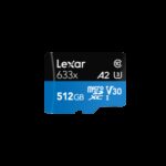 Lexar 633x 512 GB MicroSDXC UHS-I Clase 10 0843367119745 | P/N: LSDMI512BB633A | Ref. Artículo: 1377022
