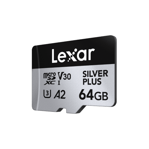 Lexar Professional SILVER PLUS 64 GB MicroSDXC UHS-I Clase 3 0843367135325 | P/N: LMSSIPL064G-BNANG | Ref. Artículo: 1385175