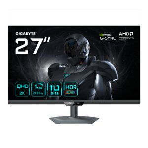 MONITOR GAMING GIGABYTE G27Q2 27" 2560x1440 QHD 200Hz IPS 1ms FreeSync 4719331872182 20VM0-G27Q2BK-1EKR