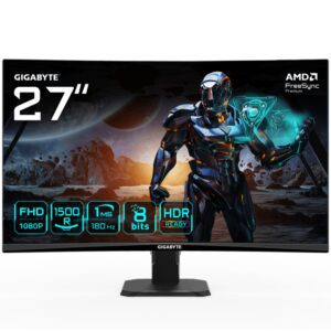 MONITOR GAMING GIGABYTE GS27FC 27" 1920X1080 FHD 4719331854317 20VM0-GS27FCBM-1EKR