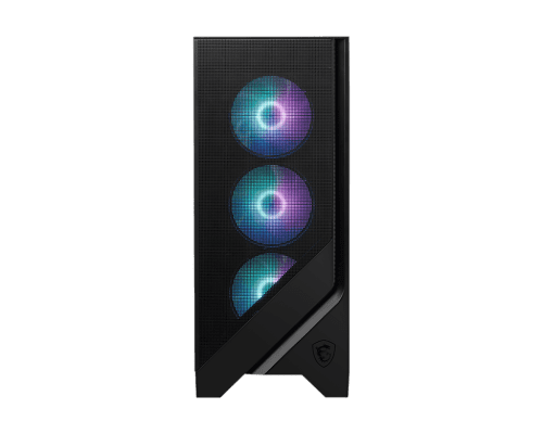 MSI MAG FORGE 320R AIRFLOW carcasa de ordenador Micro Torre Negro, Transparente - Imagen 3