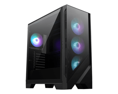 MSI MAG FORGE 320R AIRFLOW carcasa de ordenador Micro Torre Negro