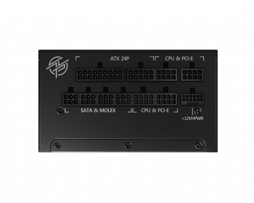 MSI MPG A850G PCIE5 unidad de fuente de alimentación 850 W 24-pin ATX ATX Negro - Imagen 2