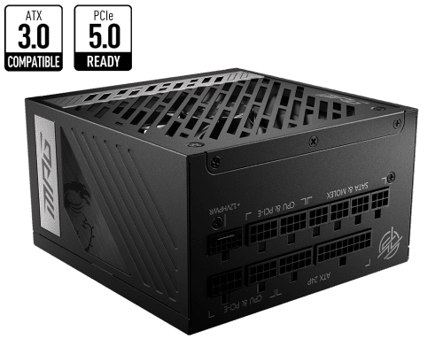 MSI MPG A850G PCIE5 unidad de fuente de alimentación 850 W 24-pin ATX ATX Negro 4719072972189 | P/N: 306-7ZP7B11-CE0 | Ref. Artículo: 1378918