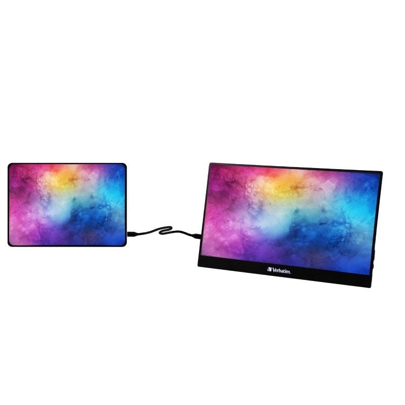 Monitor Portátil Verbatim PM-14 14"/ Full HD/ Multimedia/ Negro - Imagen 2