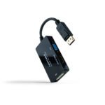 Nanocable Conversor DISPLAYPORT a HDMI/DVI/VGA