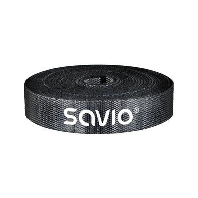 ORGANIZADOR CABLES SAVIO OC-07 CINTA VELCRO 5901986049685 P/N: | Ref. Artículo: