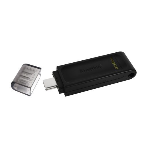 PENDRIVE KINGSTON 256GB USB-C 3.2 DT70 NEGRO - Imagen 5